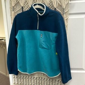 NWT Fleece Quarter zip
